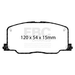 Klocki Ebc Red Stuff Ceramic - DP3725C