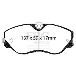 Klocki Ebc Red Stuff Ceramic - DP3736C