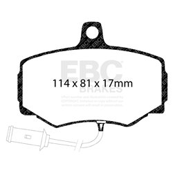 Klocki Ebc Red Stuff Ceramic - DP3756C