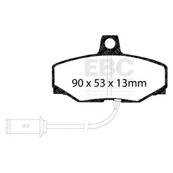 Klocki Ebc Red Stuff Ceramic - DP3757C