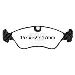 Klocki Ebc Red Stuff Ceramic - DP3760C