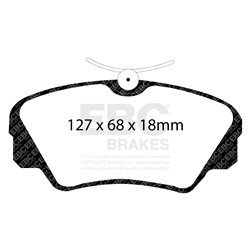 Klocki Ebc Red Stuff Ceramic - DP3937C