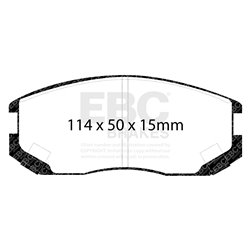 Klocki Ebc Yellow Stuff - DP41063R