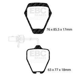Klocki Ebc Yellow Stuff - DP41094R