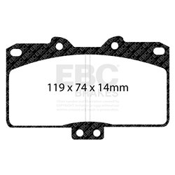 Klocki Ebc Yellow Stuff - DP41097R