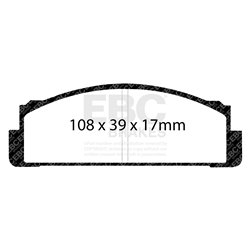Klocki Ebc Yellow Stuff - DP4116R