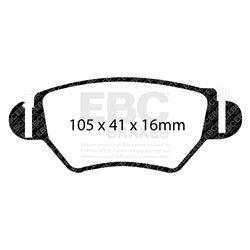 Klocki Ebc Yellow Stuff - DP41186R