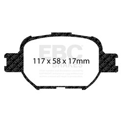 Klocki Ebc Yellow Stuff - DP41325R