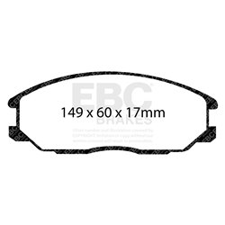 Klocki Ebc Yellow Stuff - DP41332R