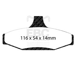 Klocki Ebc Yellow Stuff - DP41501R