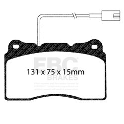 Klocki Ebc Yellow Stuff - DP41540R