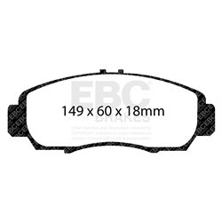 Klocki Ebc Yellow Stuff - DP41610R