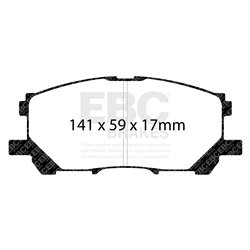 Klocki Ebc Yellow Stuff - DP41681R