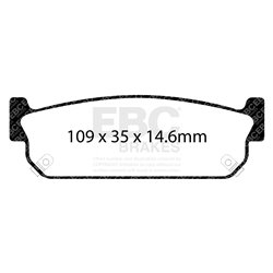 Klocki Ebc Yellow Stuff - DP41784R