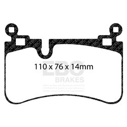 Klocki Ebc Yellow Stuff - DP41839R