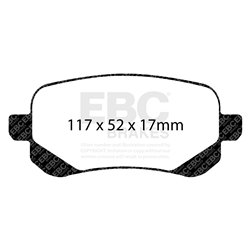 Klocki Ebc Yellow Stuff - DP41840R