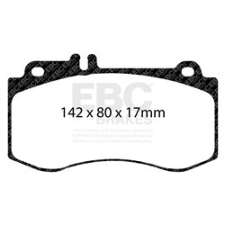 Klocki Ebc Yellow Stuff - DP41857R