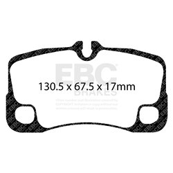 Klocki Ebc Yellow Stuff - DP41930R