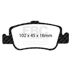 Klocki Ebc Yellow Stuff - DP41949R