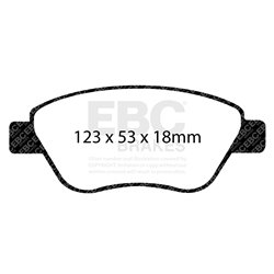 Klocki Ebc Yellow Stuff - DP41965R