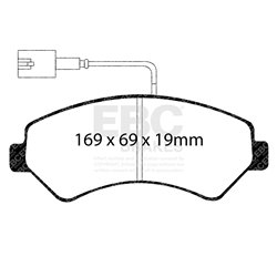 Klocki EBC Yellow Stuff - DP41969/2R