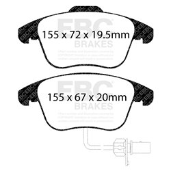 Klocki Ebc Yellow Stuff - DP41998R