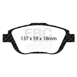 Klocki Ebc Yellow Stuff - DP42073R