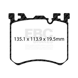 Klocki Ebc Yellow Stuff - DP42091R