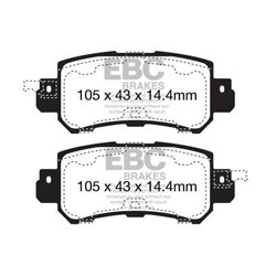 Klocki Ebc Yellow Stuff - DP42135R