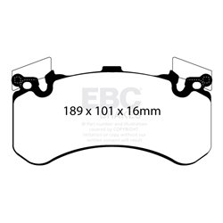 Klocki Ebc Yellow Stuff - DP42158R