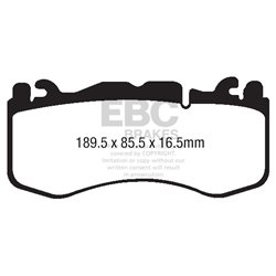 Klocki Ebc Yellow Stuff - DP42174R