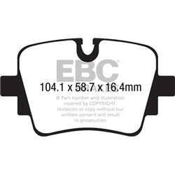 Klocki Ebc Yellow Stuff - DP42190R