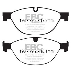 Klocki Ebc Yellow Stuff - DP42191R