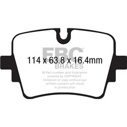 Klocki Ebc Yellow Stuff - DP42192R