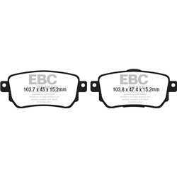 Klocki Ebc Yellow Stuff - DP42219R