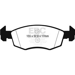 Klocki Ebc Yellow Stuff - DP42241R