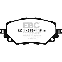 Klocki Ebc Yellow Stuff - DP42263R