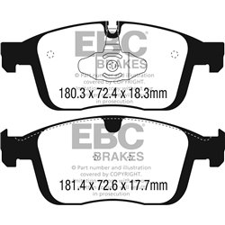 Klocki Ebc Yellow Stuff - DP42296R