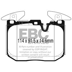 Klocki Ebc Yellow Stuff - DP42303R