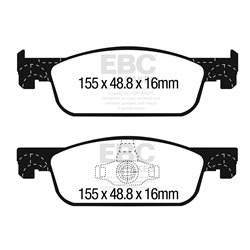 Klocki Ebc Yellow Stuff - DP42312R