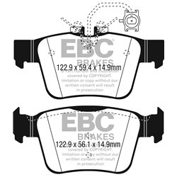 Klocki Ebc Yellow Stuff - DP42315R