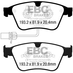 Klocki Ebc Yellow Stuff - DP42317R