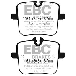 Klocki Ebc Yellow Stuff - DP42320R