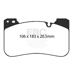 Klocki Ebc Yellow Stuff - DP42331R