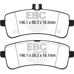 Klocki Ebc Yellow Stuff - DP42350R