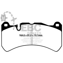 Klocki Ebc Yellow Stuff - DP42355R