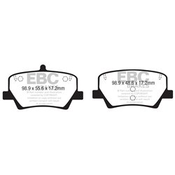 Klocki Ebc Yellow Stuff - DP42366R