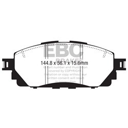 Klocki Ebc Yellow Stuff - DP42373R