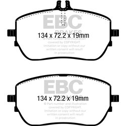 Klocki Ebc Yellow Stuff - DP42388R