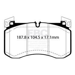 Klocki Ebc Yellow Stuff - DP42409R